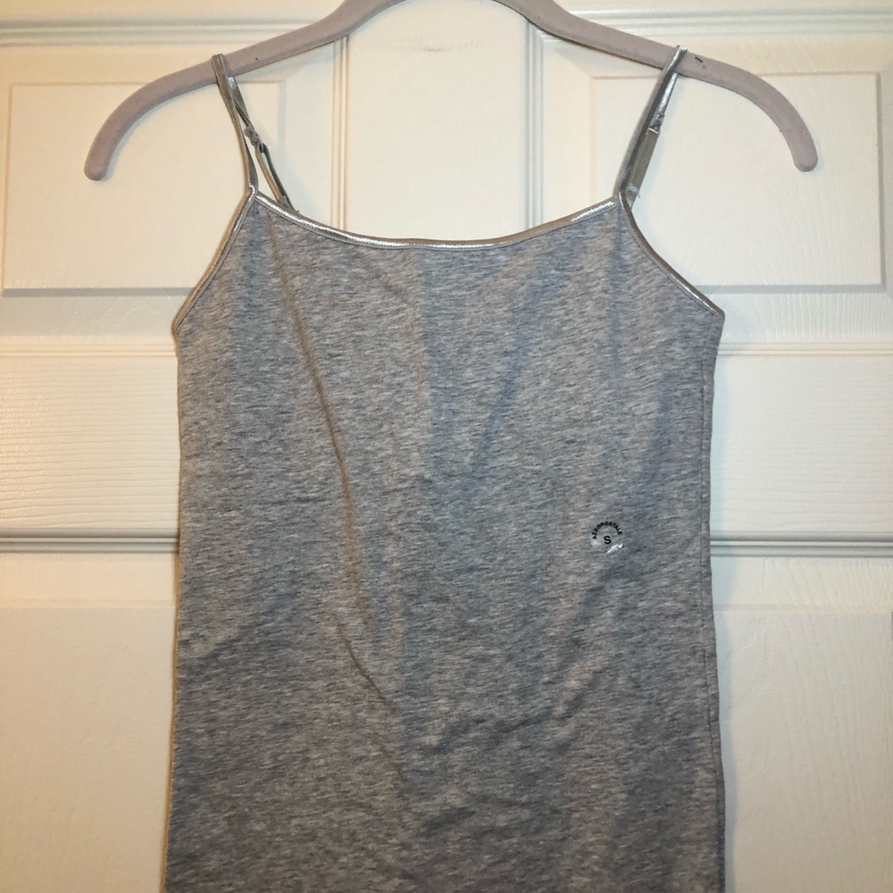 Aeropostale grey cami shelf-bra